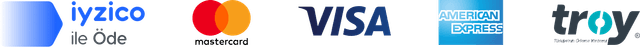 Güvenli Ödeme - Visa, MasterCard, iyzico